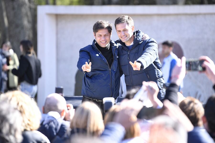 En un acto en San Vicente, Kicillof habló de realizar una transformación del sistema educativo