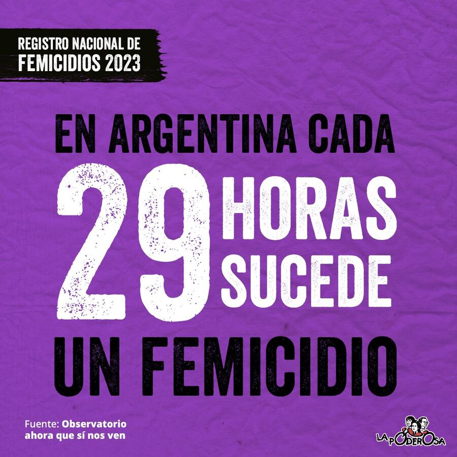 "Los femicidios no fueron parte de la campaña política."