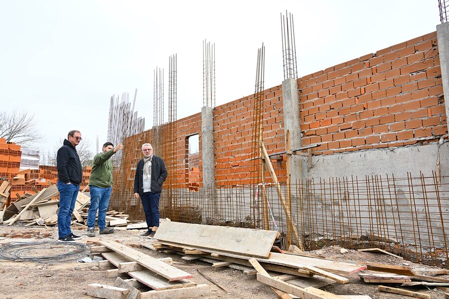 Tigre: Avanza la construcción del nuevo teatro municipal en Don Torcuato