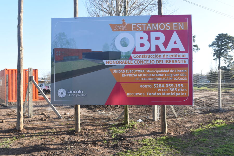 Lincoln: Comenzaron las obras del nuevo edificio del HCD