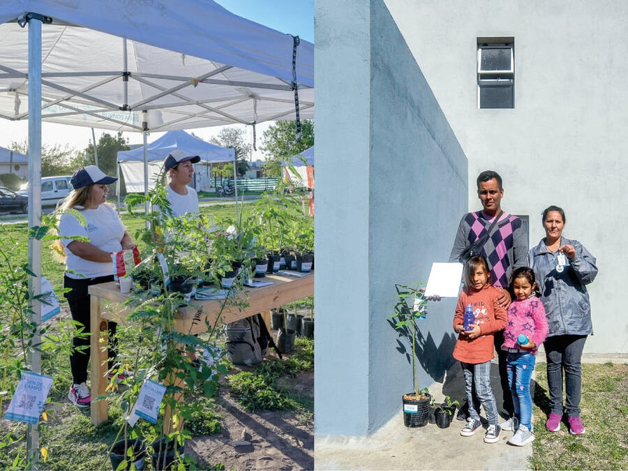 El programa “Sembrando Nuestro Hogar” entregó 6.500 árboles y plantines
