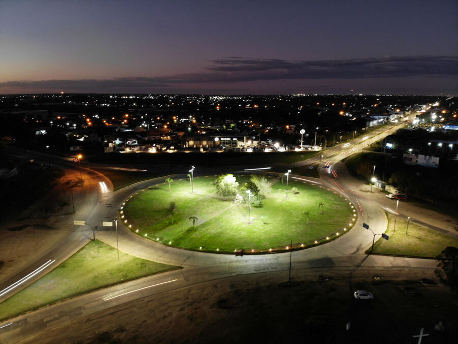 La Plata: Finalizan el plan de transformación de rotondas de acceso a la ciudad
