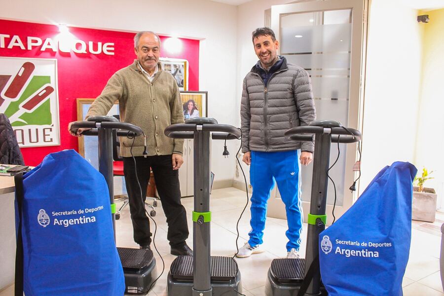 Tapalqué: Nuevo equipamiento deportivo para el área de rehabilitación del Complejo de Adultos Mayores