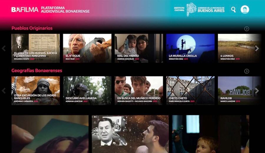Bafilma, la plataforma de series y películas que lanzó la provincia