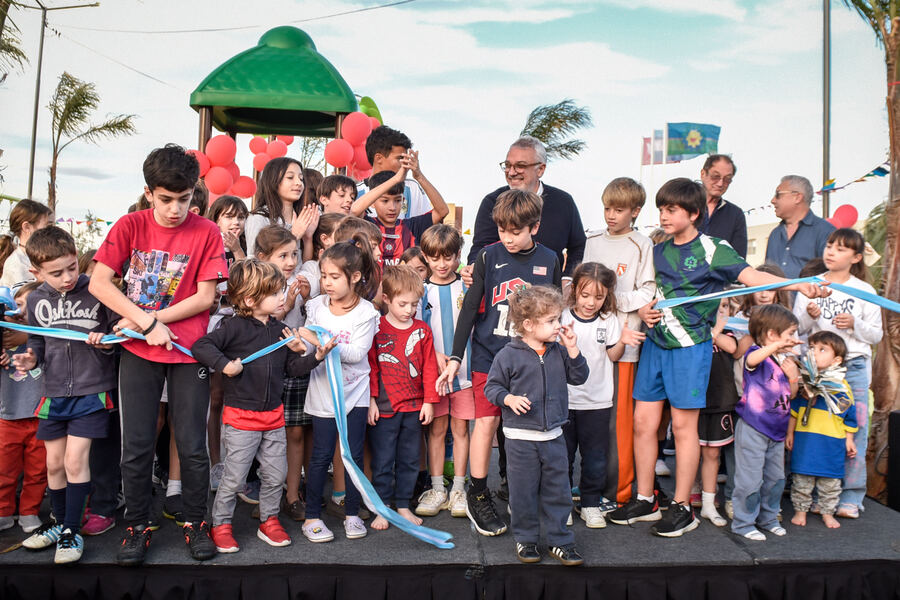 Tigre: Inauguraron la Plaza Santa Ana en Nuevo Delta