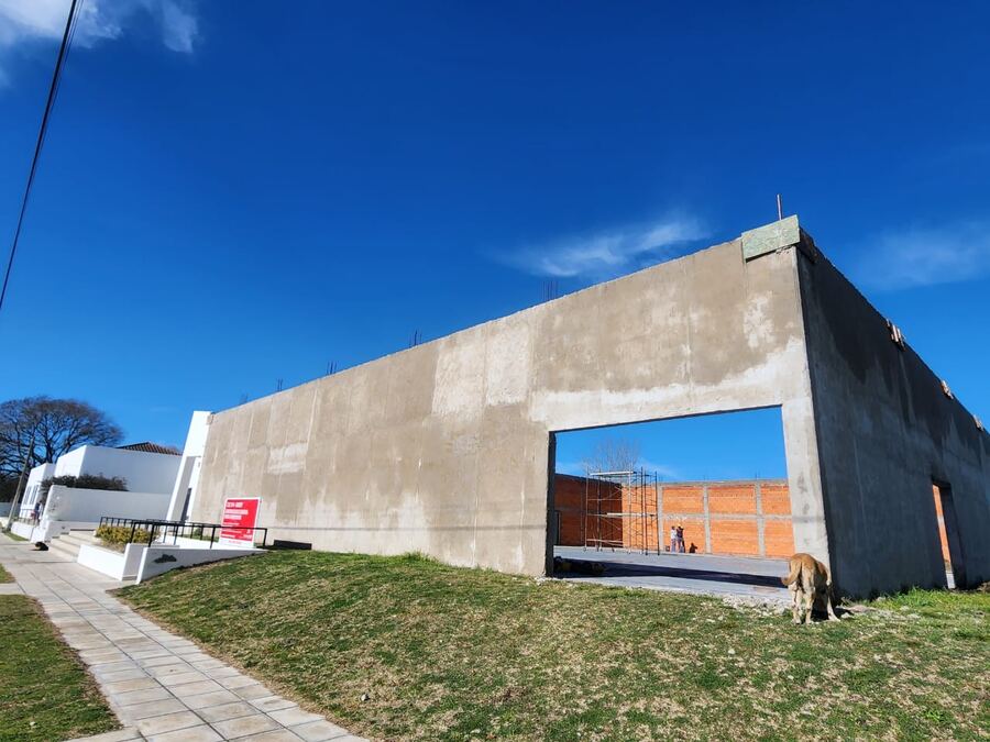Tandil: Siguen las obras en el Polideportivo de la Escuela Técnica Nº 4 de Gardey