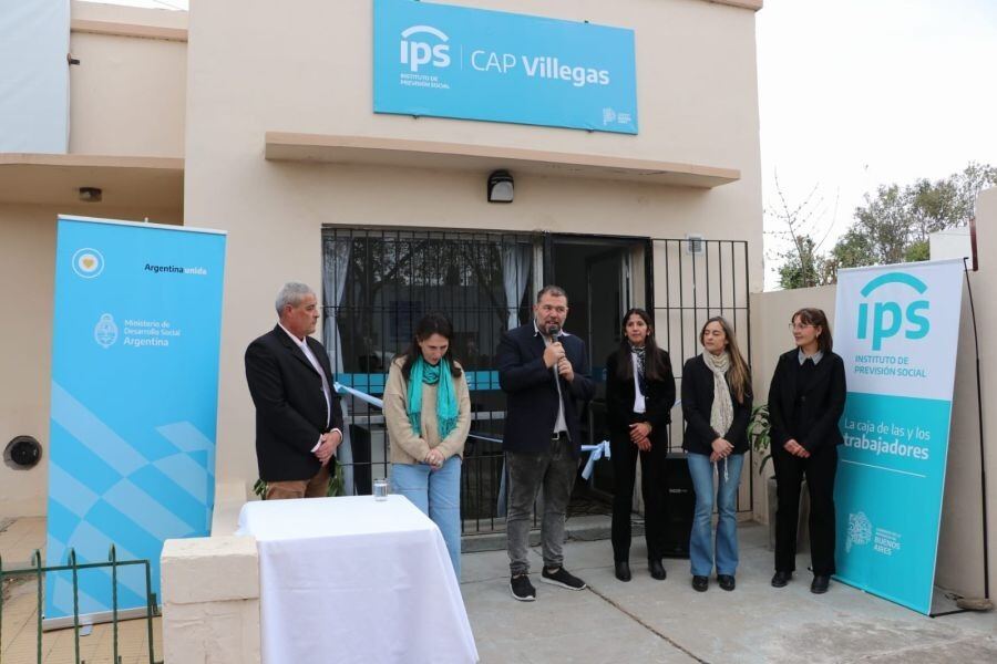 Inauguran dos nuevos puntos de IPS en Adolfo Alsina y General Villegas