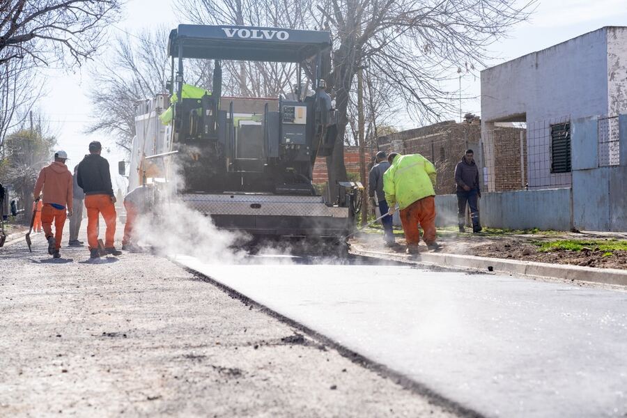 San Nicolás: Avanza el plan de pavimentación más grande de la historia de la ciudad
