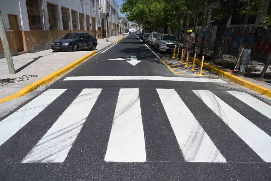 San Martín: Finalizaron las obras en la calle Francia