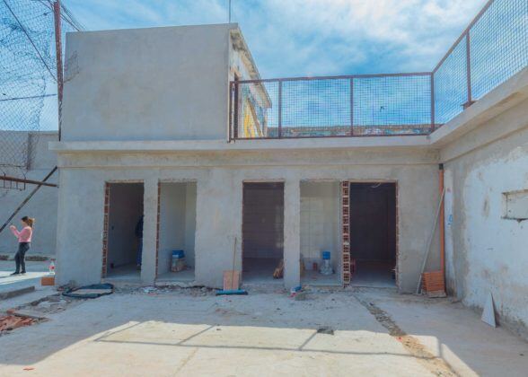 San Fernando: Avanzan las obras de renovación en 11 clubes de barrio