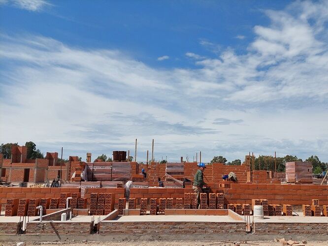 Brandsen: Avanza la construcción de 36 viviendas