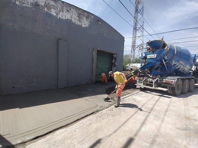 Escobar: Siguen las obras viales en Garín, 24 de Febrero y Belén de Escobar