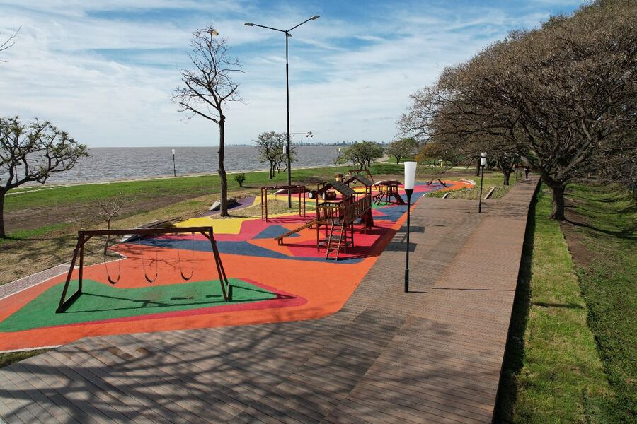 Vicente López: Renovaron el Parque Paraná en La Lucila