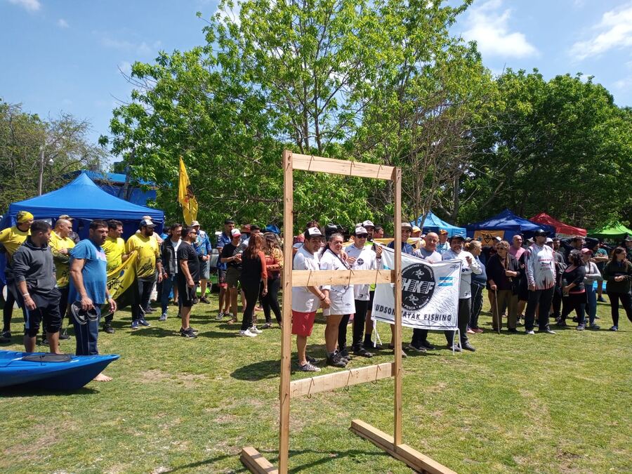 Berisso: Se realizó la Fiesta de la Corvina en Kayak en la playa La Balandra