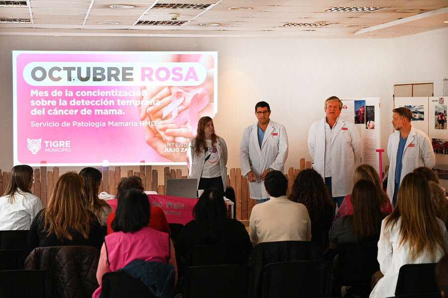 Tigre: Continúa la concientización sobre la prevención del cáncer de mama