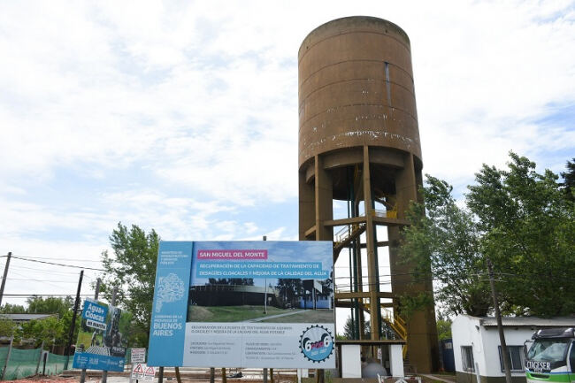 San Miguel del Monte: La Provincia ejecuta obras de asfalto, de saneamiento y sanitarias