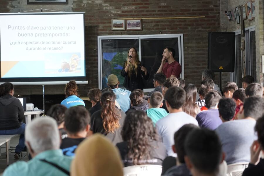 Baradero: Se realizó la primer jornada de Nutrición y Kinesiología