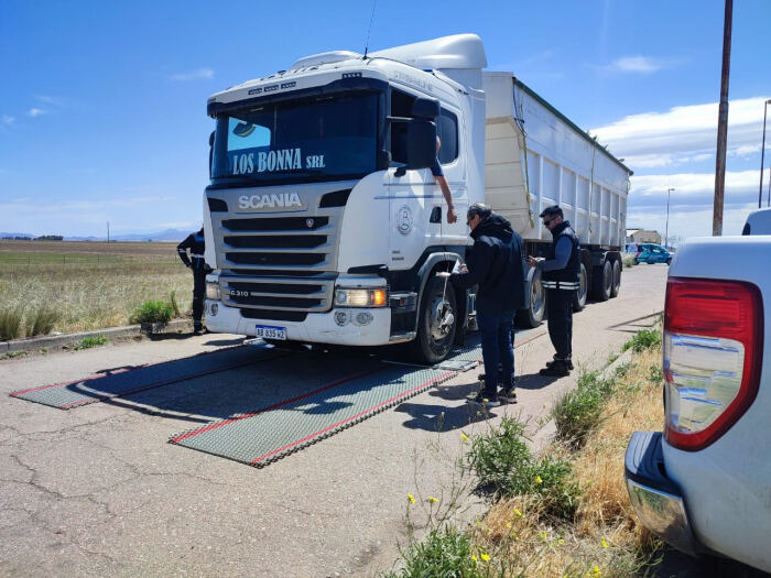 Refuerzan los controles en el transporte de carga