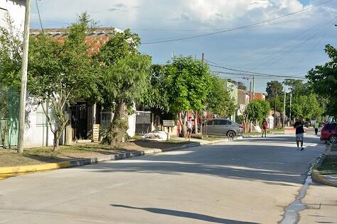 Malvinas Argentinas: Nardini inauguró obras de pavimento e hidráulicas en Grand Bourg