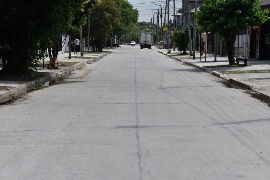 Malvinas Argentinas: Quedó habilitada la repavimentación de la calle Palpa en Grand Bourg
