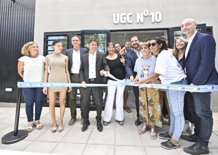 Escobar: Inauguran el Centro Cívico de Matheu “Juana Obregozo”
