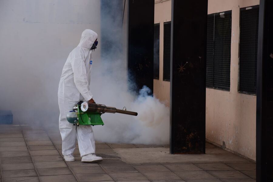 Malvinas Argentinas: Realizan un operativo de fumigación en todas las escuelas