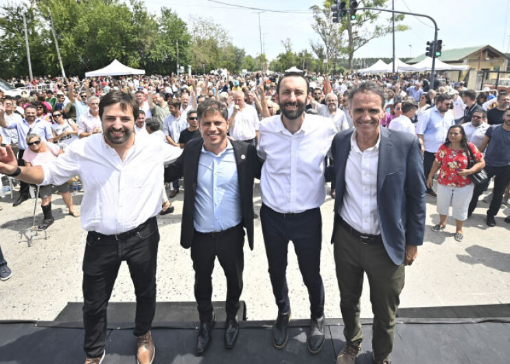 Inauguraron una obra que mejora la conexión entre Hurlingham y Tres de Febrero