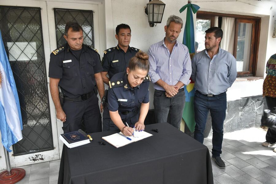 Monte Hermoso: Carla Martín asumió como jefa de la Policía Comunal