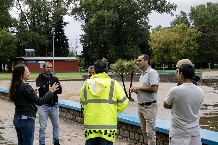 Azul: El intendente Sombra brindó precisiones sobre la situación hídrica
