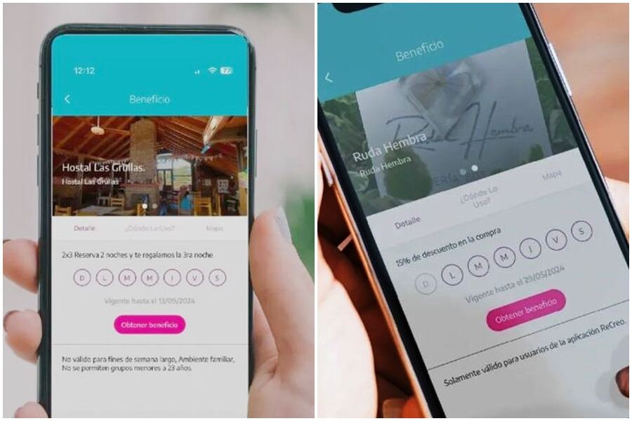 App Recreo: Descuentos y promociones en distintos rubros