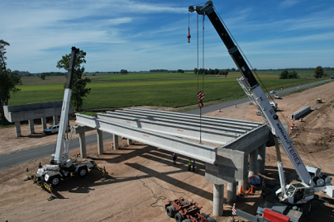 La Provincia avanzan con las obras de duplicación de calzada en la Ruta Provincial N°41