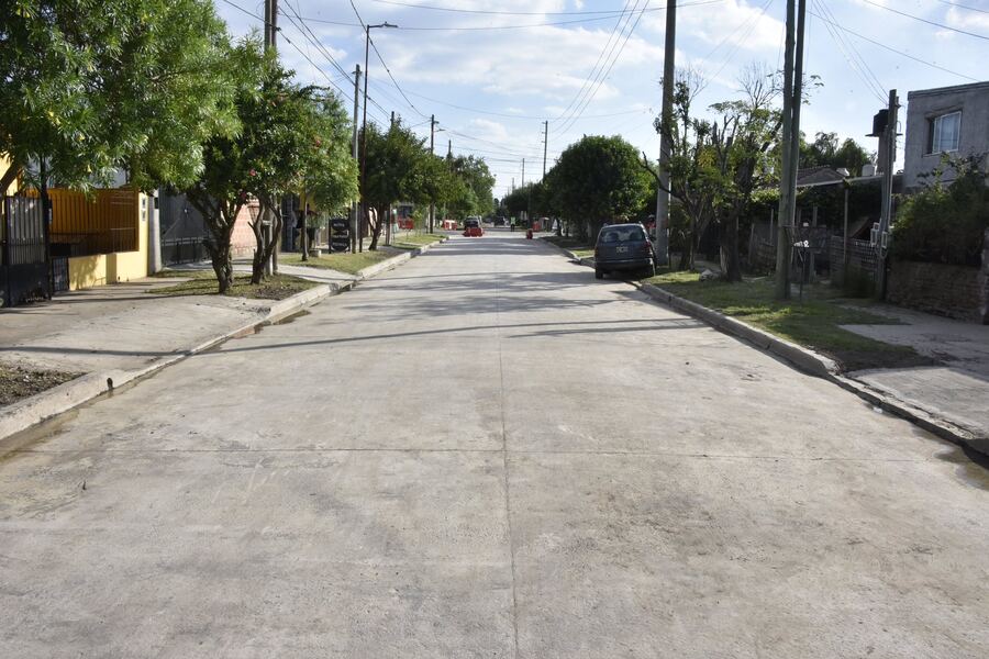Malvinas Argentinas: Inauguran obras de pavimentación en las calles Honduras, Cuba y Colombia