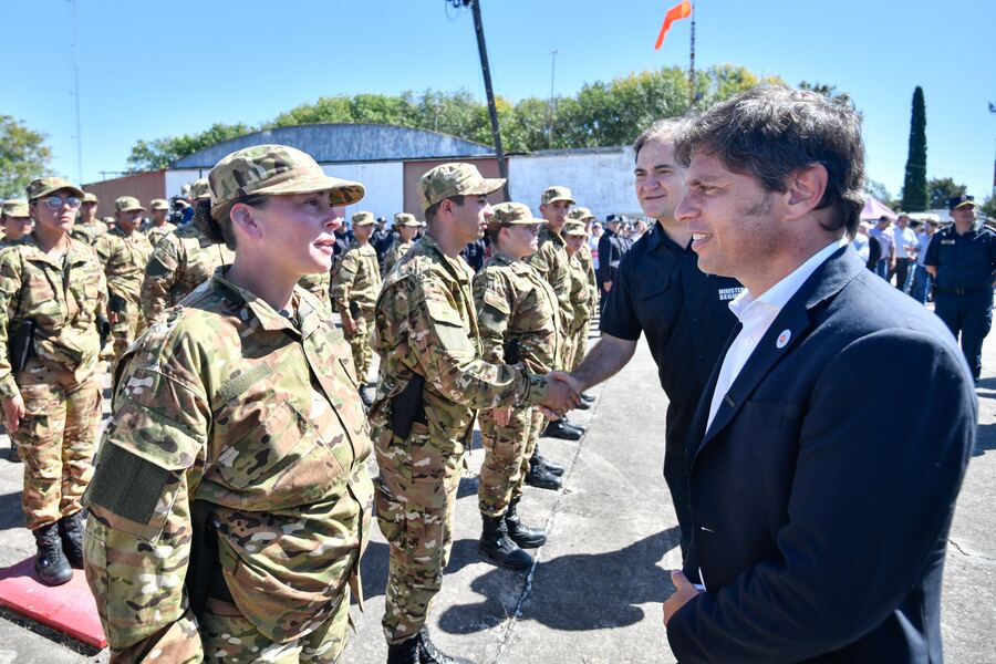 La Provincia presentó 250 agentes que se suman a la Policía Rural