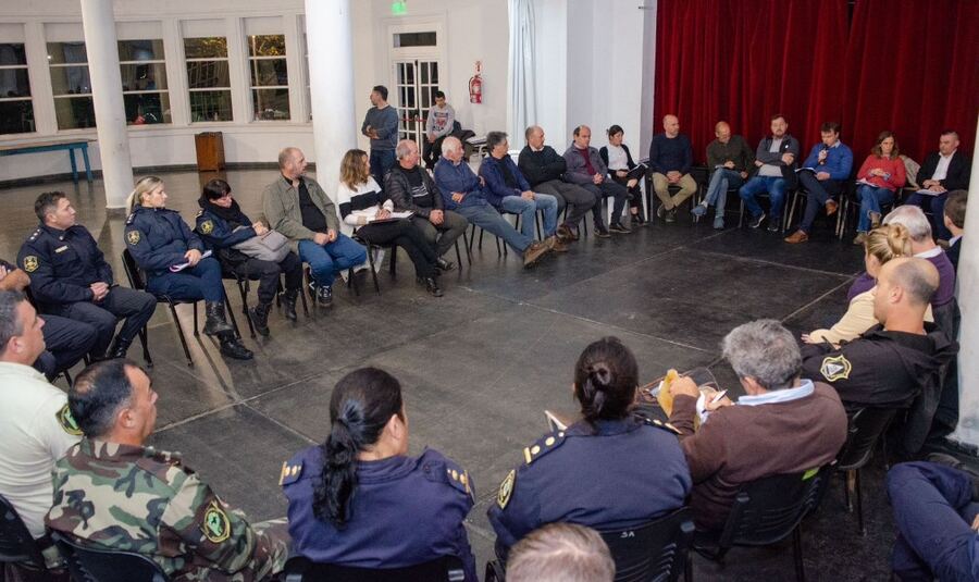 Olavarría: Se llevó a cabo la primera reunión del Consejo Municipal de Seguridad