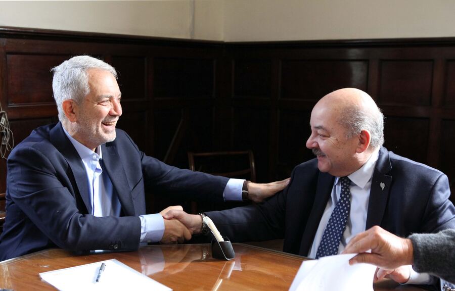 La Plata: Tauber y Alak acordaron trabajar obras y proyectos estratégicos