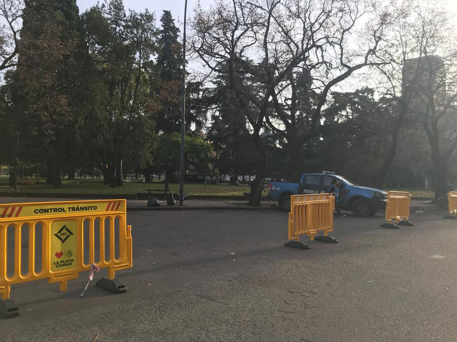 La Plata: Por las obras de reconstrucción, la plaza San Martín se cerrará hoy al tránsito peatonal