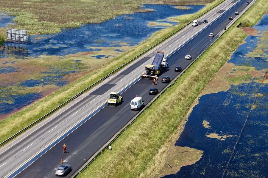 La Provincia invierte $348 millones en 900 km de obras de AUBASA