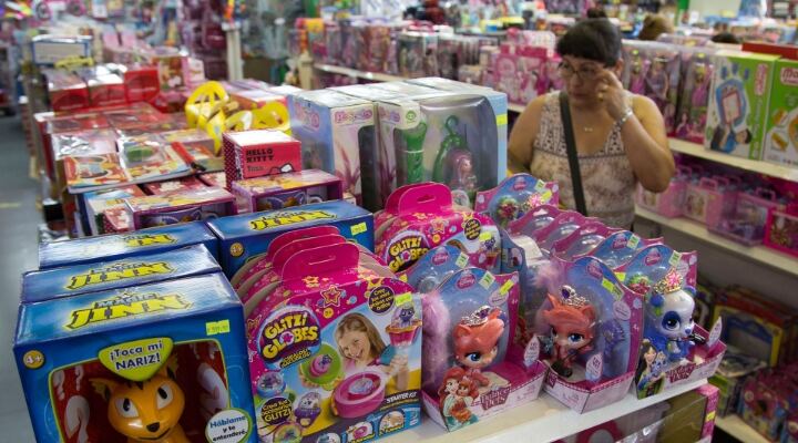Navidad: Las ventas de juguetes cayeron un 7%