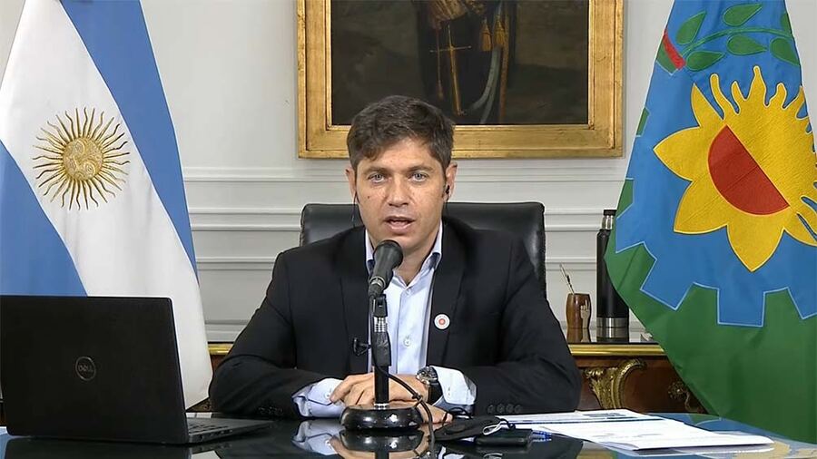 Kicillof destacó el avance de la campaña de vacunación contra el coronavirus