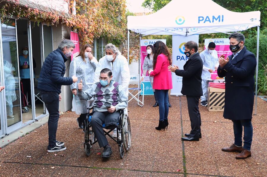 Merlo: se vacunaron la totalidad de las residencias de larga estadía de la Provincia