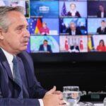 Alberto Fernández en la Cumbre Latinoamericana sobre cambio climático