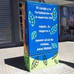 Tandil: Intervinieron artísticamente los buzones de la Usina e invitan a reflexionar sobre la discapacidad