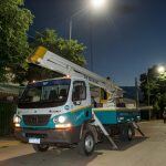 Florencio Varela: Andrés Watson “Instalamos más de 2700 luces LED en todo el distrito”