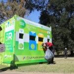 Instalan un punto verde en Villa Elvira