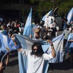 La ex ministra de seguridad se sumó a la convocatoria de la marcha contra la vicepresidenta