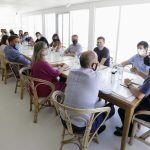 Axel Kicillof se reunió con el gabinete provincial en Chapadmalal