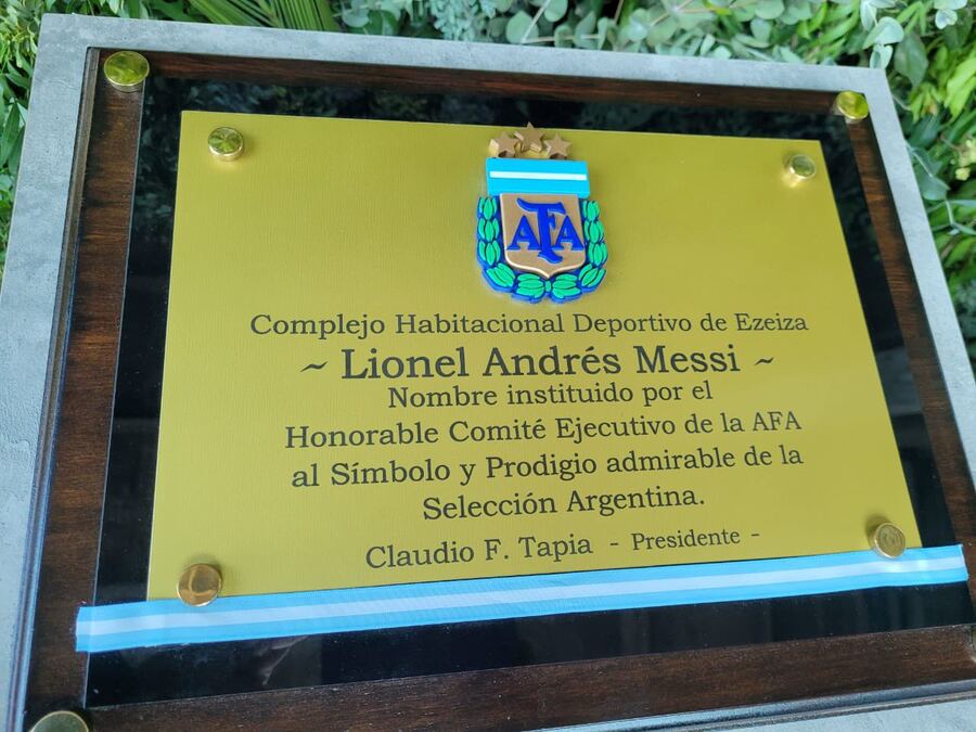 Emotivo homenaje para el "10": el predio de AFA en Ezeiza se llamará Lionel Messi