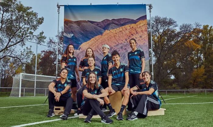 La Selección Argentina femenina tiene nueva camiseta para el Mundial 2023