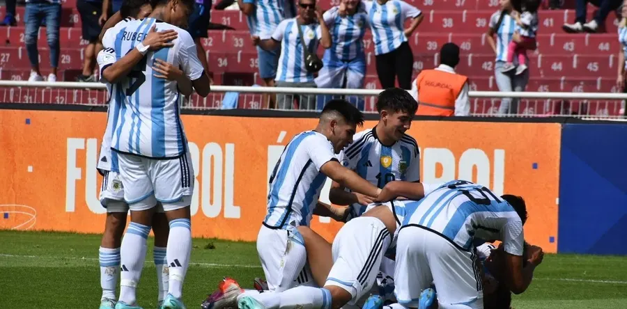 Sudamericano Sub 17: Argentina venció a Chile en el comienzo del hexagonal final