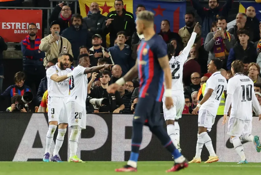 Copa del Rey: Real Madrid goleó al Barcelona y se clasificó a la final